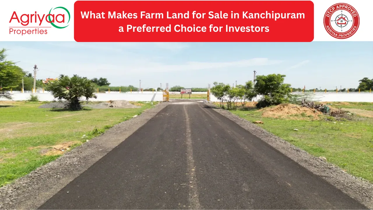 Farm land for sale in Kanchipuram investment
