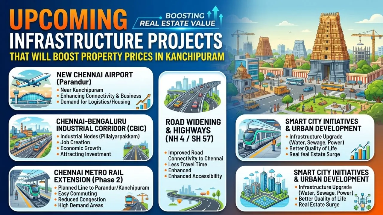 Upcoming infrastructure projects in Kanchipuram