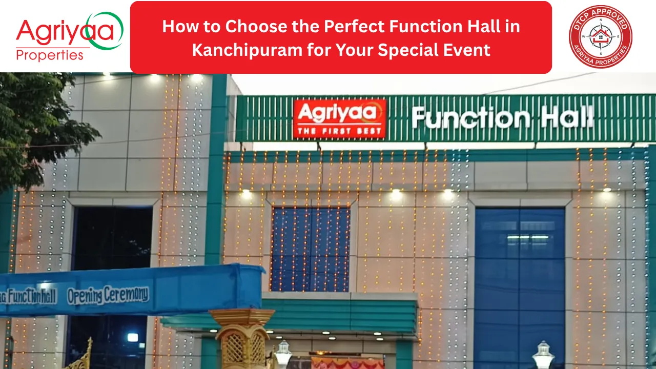 Function hall in Kanchipuram for weddings and special events